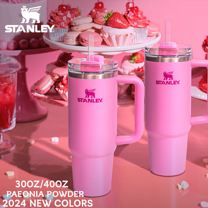 Stanley Quencher 40oz Tumbler with Handle & Straw - Travel Ready